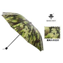 Warchief 25 Inch Military Waterproof Windproof Folding Umbrella in Camo